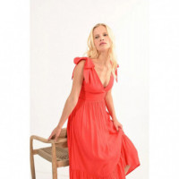 Vestidos Vestido MOLLY BRACKEN Red Orange