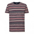 Camisas y Tops Camiseta PETROL INDUSTRIES Aop Faded Melon