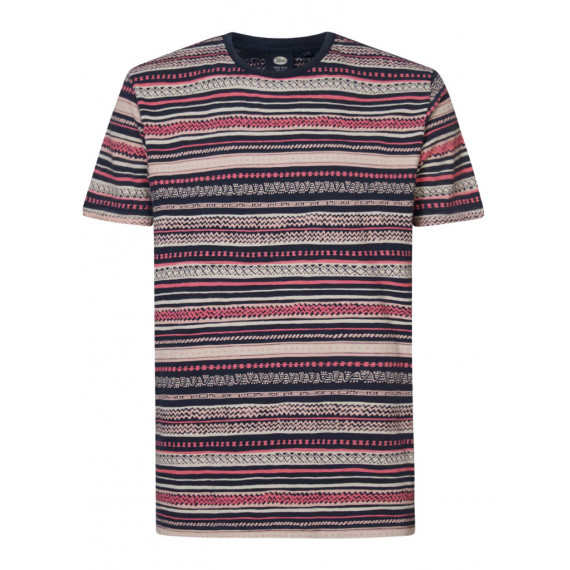 Camisas y Tops Camiseta PETROL INDUSTRIES Aop Faded Melon