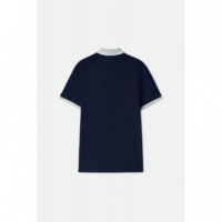 GAS JEANS Polos Polo Gas Ralph Slim Fit Azul