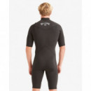 BILLABONG - Absolute Short Chest Zip 2.2MM - Wetsuits