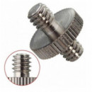 Adaptador de Tornillo Roscado Macho SMALLRIG 1/4" Perno Doble Cabezal