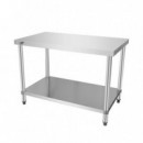 Mesa de Trabajo Inoxidable LARRYHOUSE 120X70X85 Cm