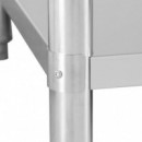 Mesa de Trabajo Inoxidable LARRYHOUSE 140X70X85 Cm