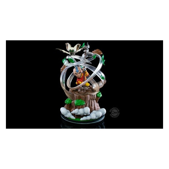 Figura Aang y Momo Avatar la Leyenda de Aang  QUANTUM MECHANIX