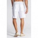 Pantalón Gk Linen Blanco  GIANNIKAVANAGH