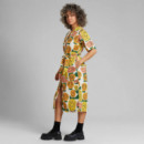 Vestidos Vestido Dedicated x Marcello Velho Orrefors Dandelions