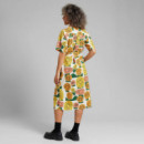 Vestidos Vestido Dedicated x Marcello Velho Orrefors Dandelions