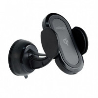 GEMBIRD Soporte Ventosa de Movil para Coche con Cargador Qi - Guanxe Atlantic Marketplace
