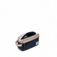 Neceseres Neceser HERSCHEL Chapter Small Travel Kit Black Iris Twill