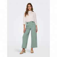JACQUELINE DE YONG Pantalones Pantalón Jdy Geggo Chinois Green