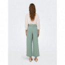 JACQUELINE DE YONG Pantalones Pantalón Jdy Geggo Chinois Green