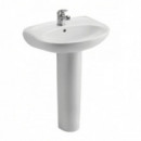 Lavabo Gala+pedestal Nila 56X43 Blanco