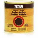 Barniz Titan Suelos Sintético Brillante Incoloro 500 Ml