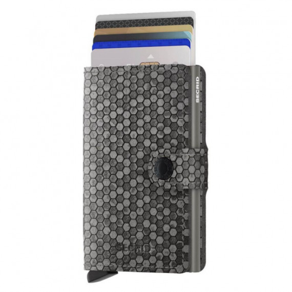 Miniwallet Hexagon Grey  SECRID