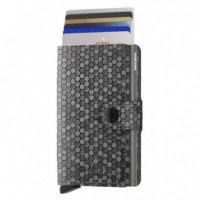 Miniwallet Hexagon Grey  SECRID