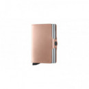 Twinwallet Metallic Rose  SECRID