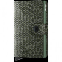 Miniwallet Hexagon Green  SECRID