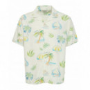 Camisas Camisa !SOLID Ilber Off White