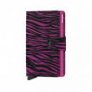 Miniwallet Zebra Fuschia  SECRID