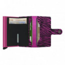 Miniwallet Zebra Fuschia  SECRID