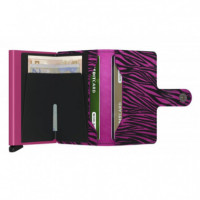 Miniwallet Zebra Fuschia  SECRID