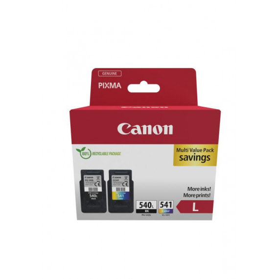 CANON Cartucho Tinta PG-540L / CL-541XL Value Pack + 50H Glossy Photo Paper