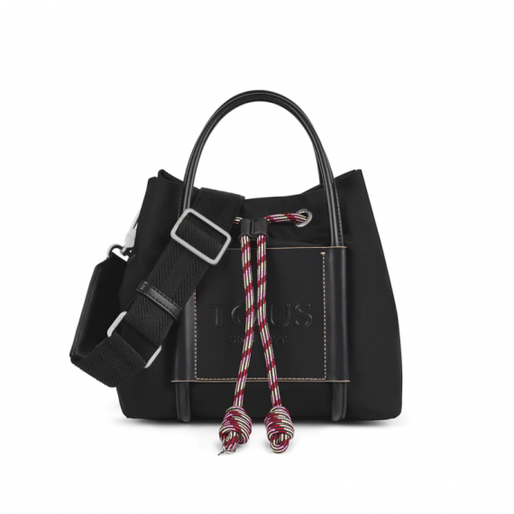 Bolso Saca Empire Soft Negro TOUS Ajustable