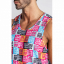 Camiseta Asillas Gianni Kavanagh logos multicolor