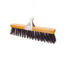 Cepillo Barrendero 5X22 con Garra Madera Negro Completo