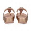 Esclava 3 Circulos Rosa Oro  FITFLOP