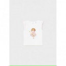 Camiseta M/c Combinada Tul 01005-038 MAYORAL