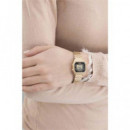 CASIO Coleccion LA680WEGA-1ER Reloj Digital, Acero Inox Dorado Fecha, Alarmas, Resistente Al Agua
