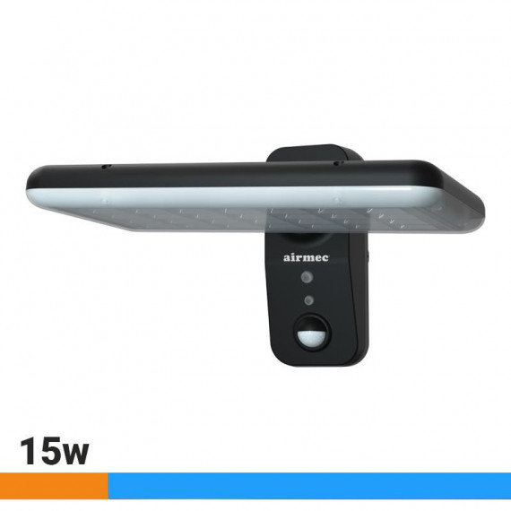 Luz Solar Led con Sensor AIRMEC 2.000 Lumens 15W