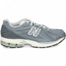 Deportivo Nobuck+malla Azul Jeans  NEW BALANCE