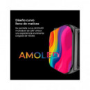 KSIX Reloj Smartwatch Olympo Negro Ritmo Cardiaco,calorias,monitor Sueño,carga Magnetica