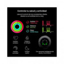 KSIX Reloj Smartwatch Olympo Negro Ritmo Cardiaco,calorias,monitor Sueño,carga Magnetica