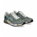 Deportivo Ante+nylon Verde  PREMIATA