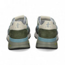 Deportivo Ante+nylon Verde  PREMIATA