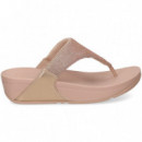 Esclava Brillo Rosa Oro  FITFLOP