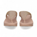 Esclava Brillo Rosa Oro  FITFLOP