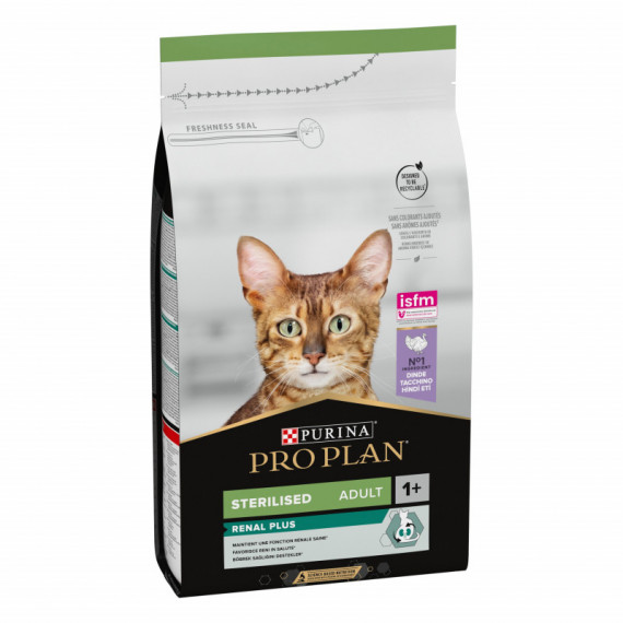 PROPLAN Gato Adulto Sterilised Renal+ Pavo 1,5 Kg