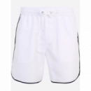 Bañador GUESS Piping Blanco