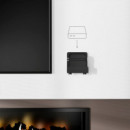 Soporte Universal Pared Minipc/router AISENS Negro