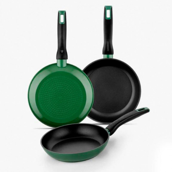 Juego de Sartenes 18-22-26 Cm Forest MONIX