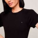 Vestido de Punto MIDI con Corte Slim  TOMMY HILFIGER