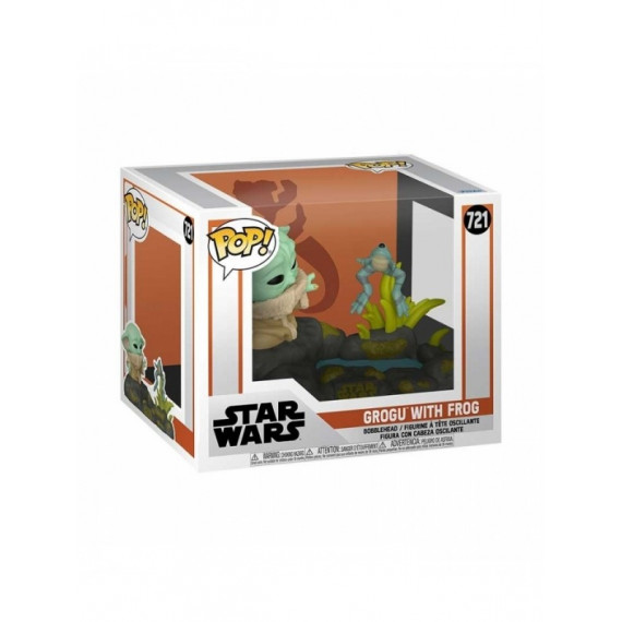 FUNKO Pop Din Grogu con Rana The Mandalorian Star Wars 721