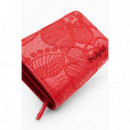 Cartera S Bordada Flores de DESIGUAL