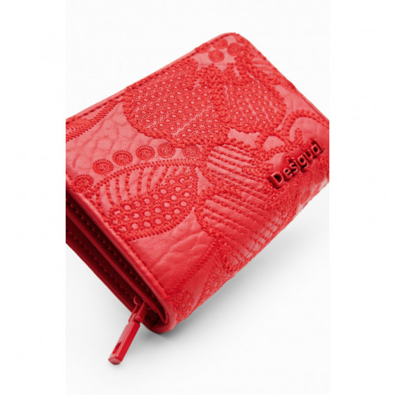 Cartera S Bordada Flores de DESIGUAL