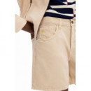Shorts Vaqueros Lisos de DESIGUAL